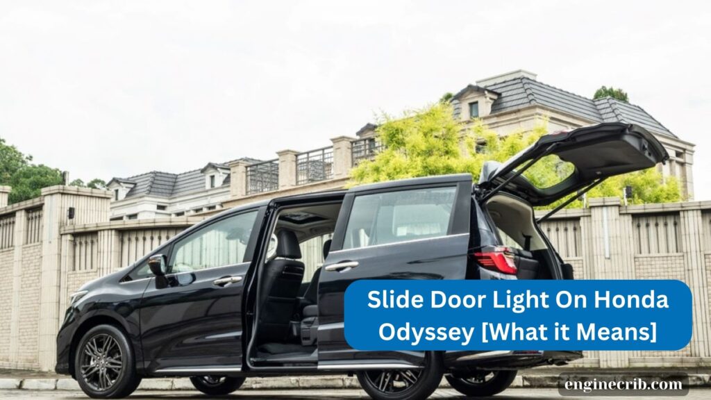 Honda Odyssey with slide doors open