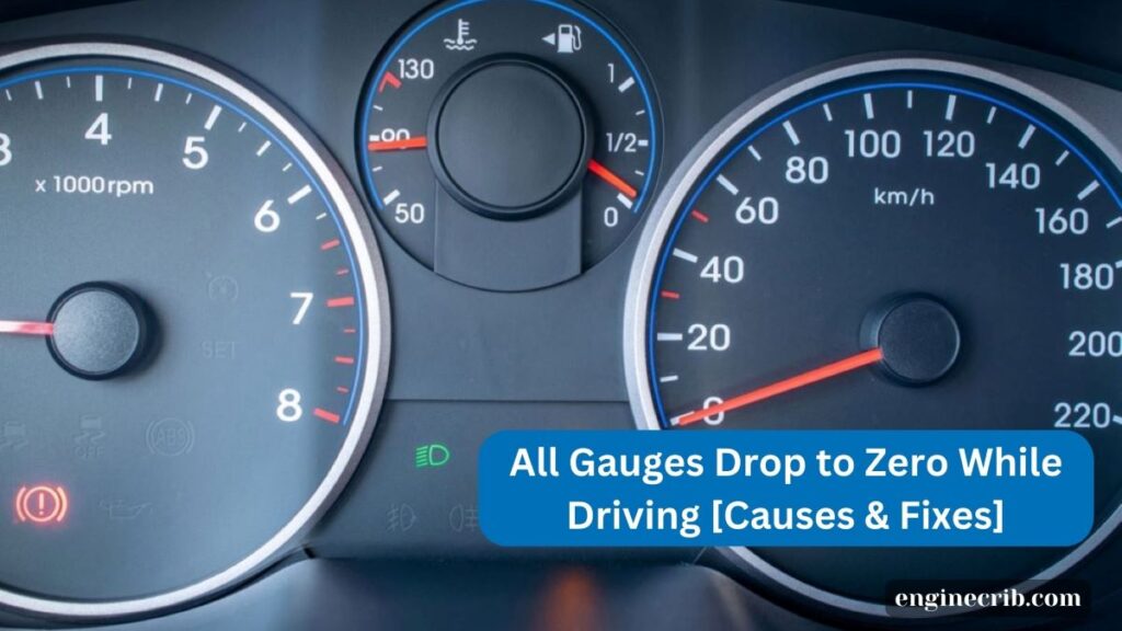 All Gauges Drop to Zero While Driving