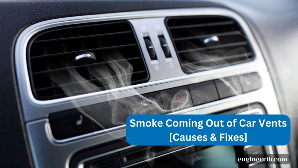 Smoke Coming Out of Car Vents