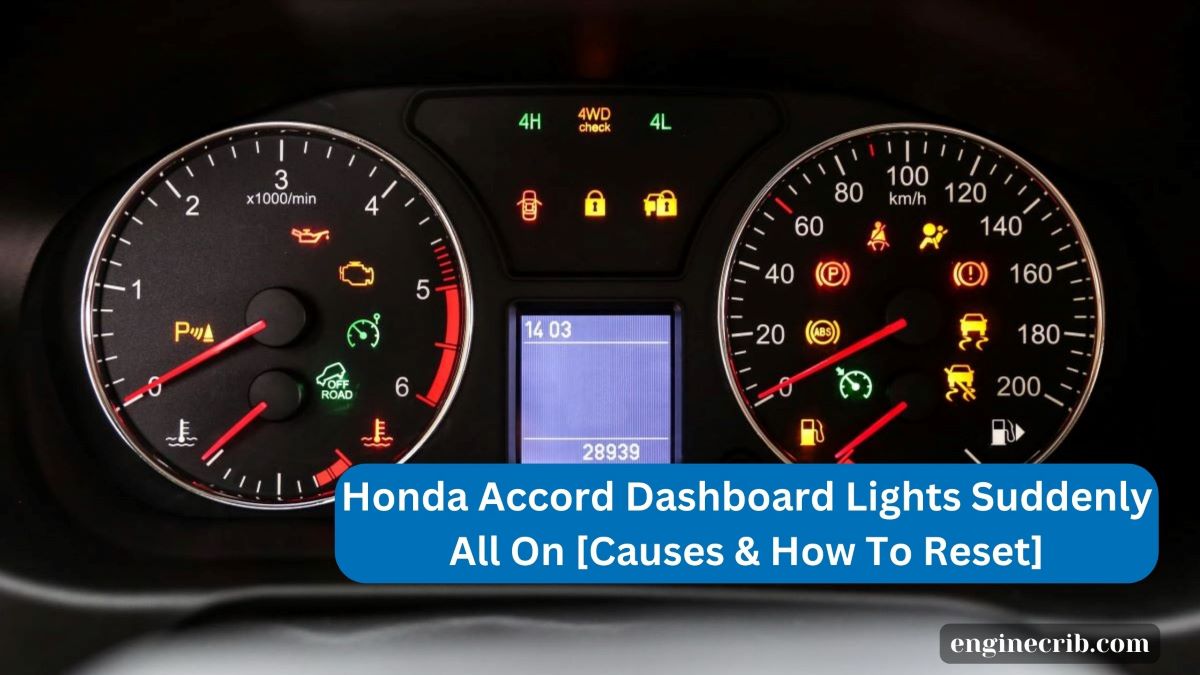 Honda Accord Dashboard Lights Suddenly All On