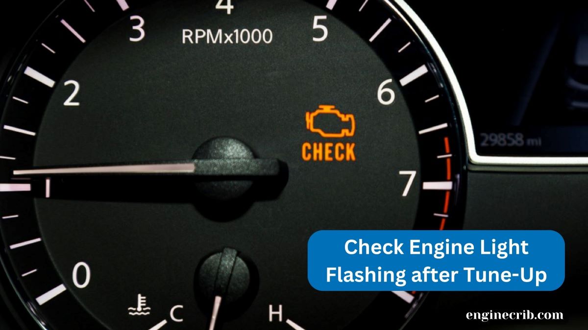 Check Engine Light Flashing after Tune-Up